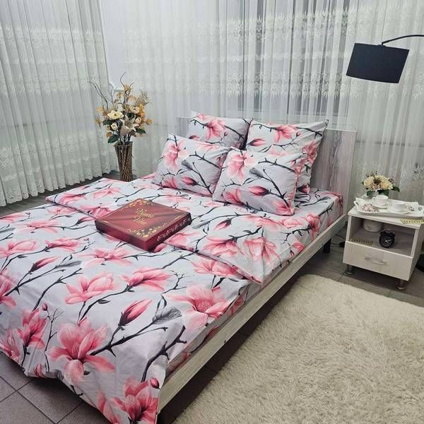 Постільна білизна BonaVita бавовна півтораспальна Квіти (331-0034) 331-0034 фото