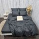 Постільна білизна BonaVita сімейна мікросатин смужка Чорна (761-0098 black) 761-0098 black фото 1