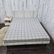 Простирадло BonaVita бавовна 200х220 Клітинка (ST33-0427 grey) ST33-0427 grey фото 2