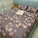 Постільна білизна BonaVita сімейна Ранфорс Листочки коричневі (361-0059 brown) 361-0059 brown фото 1