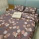 Постільна білизна BonaVita сімейна Ранфорс Листочки коричневі (361-0059 brown) 361-0059 brown фото 4