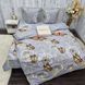 Простирадло BonaVita бавовна 150х220 Кульбаба (ST32-0390 grey) ST32-0390 grey фото 4