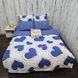 Простирадло BonaVita бавовна 150х220 Сердечка (ST32-0477 blue) ST32-0477 blue фото 2