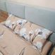 Постільна білизна BonaVita сімейна Ранфорс Іриси (361-0048 beige) 361-0048 beige фото 5