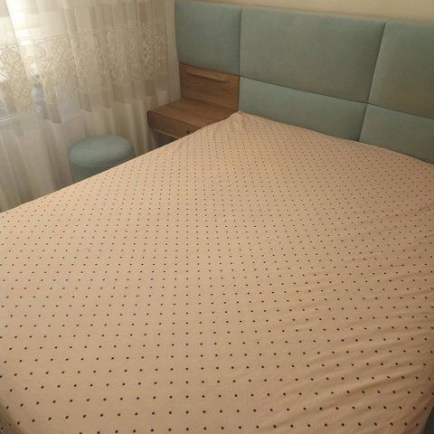 Простирадло BonaVita бавовна 240х220 Горох (ST34-0446 nude) ST34-0446 nude фото