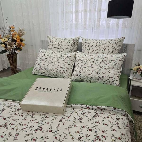Постільна білизна BonaVita бавовна півтораспальна Квіти (331-0181) 331-0181 фото