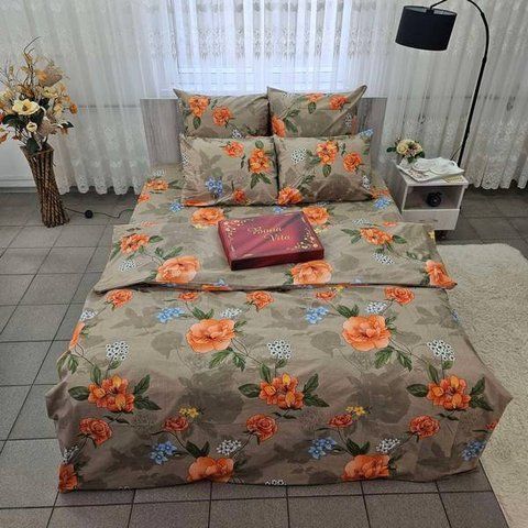 Постільна білизна BonaVita бавовна півтораспальна Квіти (331-0019) 331-0019 фото