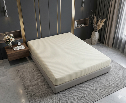 Простирадло BonaVita бавовна 200x220 Молочна (ST33-0098 cream) ST33-0098 cream фото