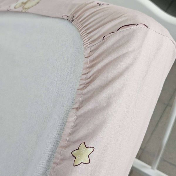 Дитячий постільний набір в ліжечко BonaVita бавовна Ведмедик (316-0573 pink) 316-0573 pink фото
