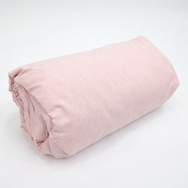 Простирадло на резинці BonaVita 140х200 бавовна Рожевий однотонний (SE33-0484 pink ) SE33-0484 pink фото