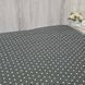 Простирадло на резинці BonaVita 90х200 бавовна Сердечка сірі (SE31-0402 grey ) SE31-0402 grey фото 2