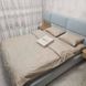 Простирадло BonaVita бавовна 150х220 Бежева смужка (ST32-0098 beige) ST32-0098 beige фото 1