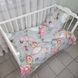 Дитячий постільний набір в ліжечко BonaVita бавовна Принцеса (316-0900 grey) 316-0900 grey фото 3