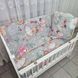 Дитячий постільний набір в ліжечко BonaVita бавовна Принцеса (316-0900 grey) 316-0900 grey фото 1