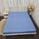 Простирадло на резинці BonaVita 90х200 бавовна Горох (SE31-0446 blue ) SE31-0446 blue фото 1