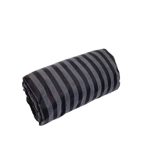 Простирадло на резинці BonaVita 180х200 бавовна Чорна смужка (SE35-0098 black ) SE35-0098 black фото