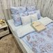 Постільна білизна BonaVita євро бавовна Квіти (0254 ab) 351-0254 a+b фото 6