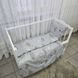 Дитячий постільний набір в ліжечко BonaVita бавовна Хмаринки (316-5417 grey) 316-5417 grey фото 2