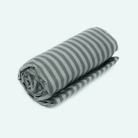 Простирадло на резинці BonaVita 180х200 бавовна Сіра світла (SE35-0098 lt grey ) SE35-0098 lt grey фото