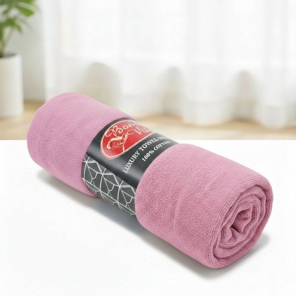 Простирадло на резинці BonaVita 160х200 махрове Рожеве (T-124 pink ) T-124 pink фото