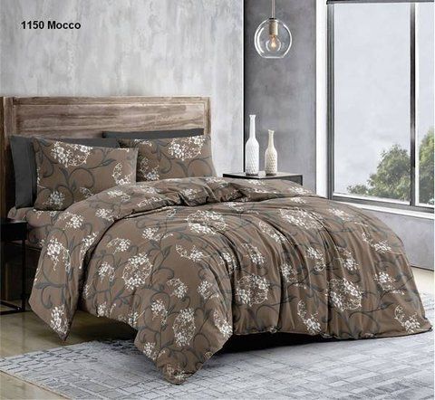 Простирадло BonaVita бавовна 150х220 Завиток (ST32-0825 brown) ST32-0825 brown фото
