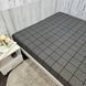 Постільна білизна BonaVita євро бавовна Клітинка (0427 black) 351-0427 black фото 2