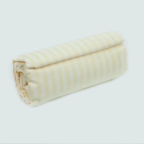 Простирадло на резинці BonaVita 200х200 бавовна Молочна смужка (SE36-0098 cream ) SE36-0098 cream фото
