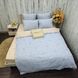 Постільна білизна BonaVita євро бавовна Квіти (0767 bluebeige) 351-0767 blue+beige фото 6