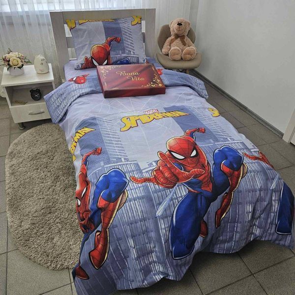Дитяча постільна білизна півтораспальна BonaVita бавовна Spiderman (324-0905) 324-0905 фото