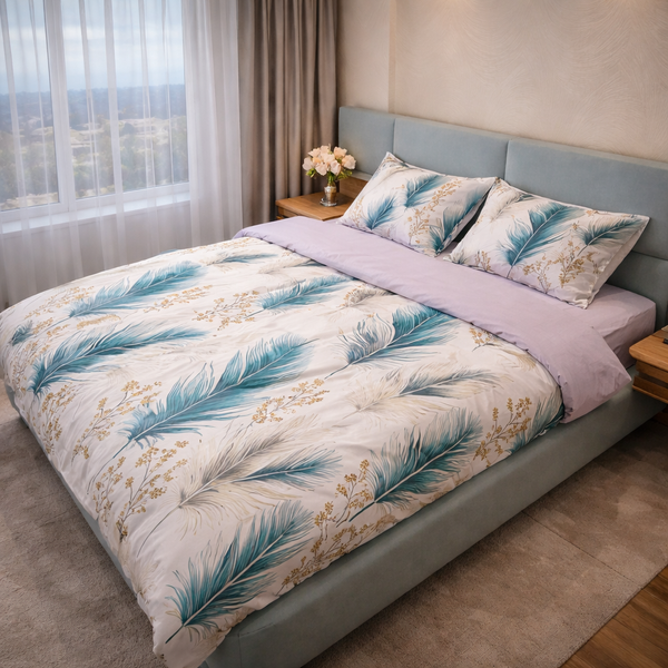 Постільна білизна BonaVita бавовна півтораспальна Перо (331-0859) 331-0859 фото
