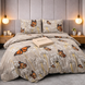 Постільна білизна BonaVita бавовна півтораспальна Кульбаба (331-0390 beige) 331-0390 beige фото 2