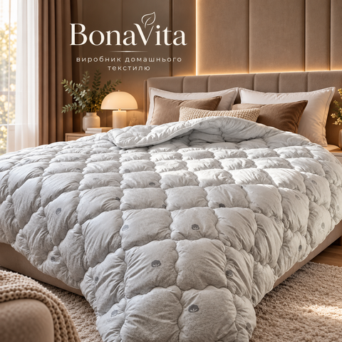 Ковдра зимова Cotton 150х215 BV-D122 фото