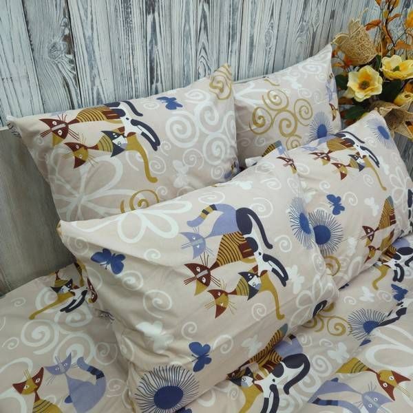 Постільна білизна BonaVita євро бавовна Коти (351-0770) 351-0770 фото
