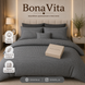 Постільна білизна BonaVita Ранфорс Двоспальна Клітинка (341-0742 grey) 341-0742 grey фото 1