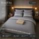 Постільна білизна BonaVita євро Ранфорс Гуччі (0813 grey) 351-0813 grey фото 1
