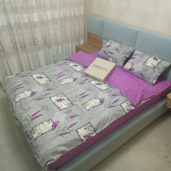 Постільна білизна BonaVita бавовна півтораспальна Лаванда (331-0307) 331-0307 фото