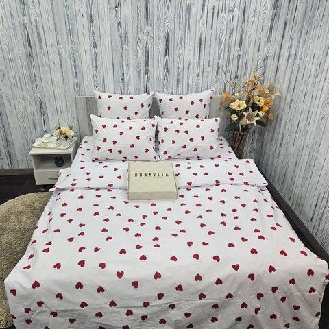 Постільна білизна BonaVita сімейна бавовна Серце (361-0851 ) 361-0851 фото