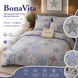 Постільна білизна BonaVita євро Ранфорс Зірки (0480 grey) 351-0480 grey фото 1