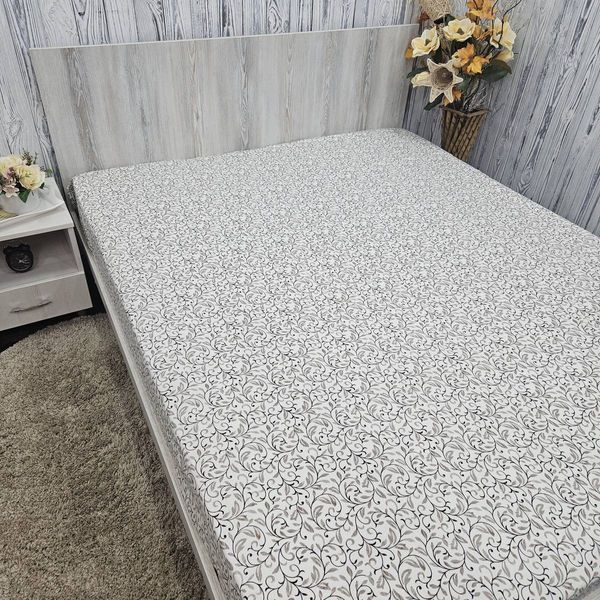 Простирадло BonaVita бавовна 240х220 Завиток (ST34-0253 cream) ST34-0253 cream фото