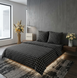 Простирадло BonaVita бавовна 150х220 Клітинка чорна (ST32-0232 black) ST32-0232 black фото 1