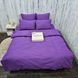 Постільна білизна BonaVita сімейна мікросатин смужка Фіолетова (761-0098 purple) 761-0098 purple фото 1